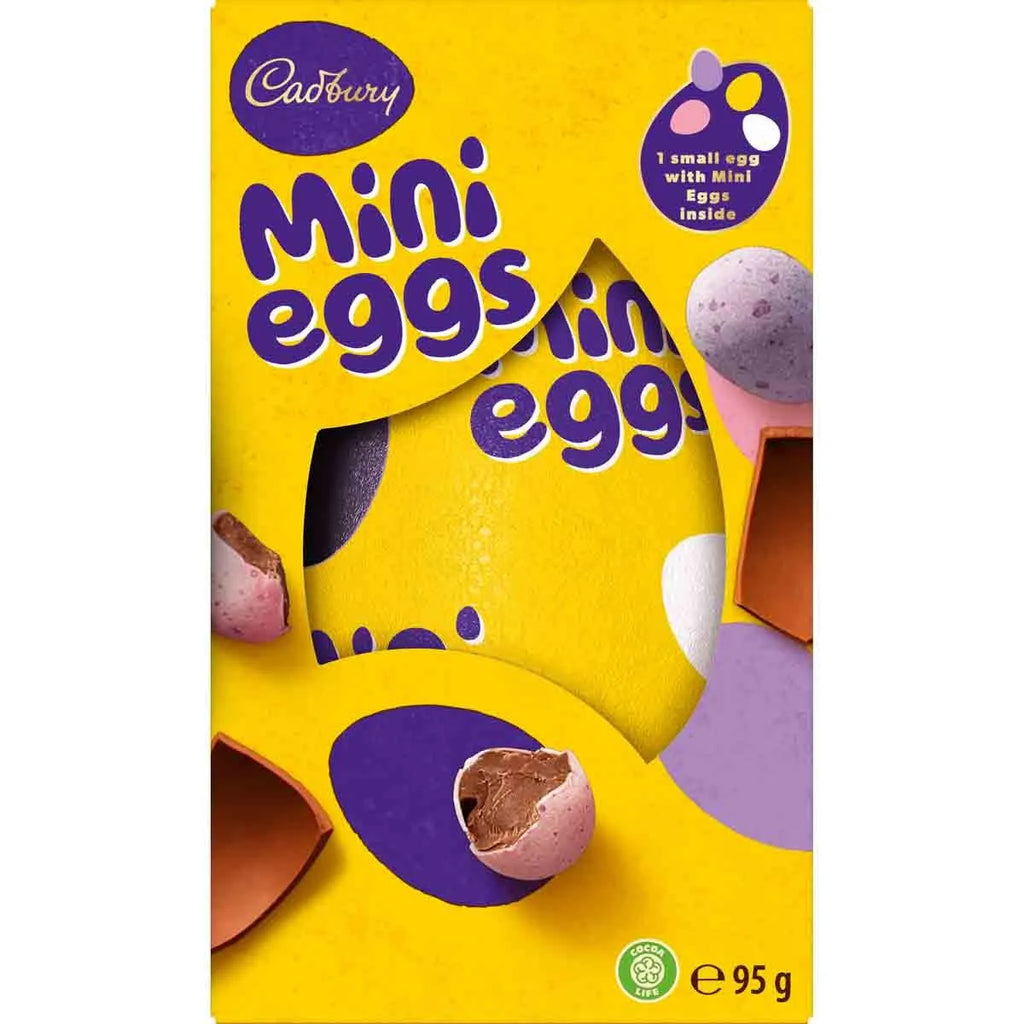 Cadbury Mini Eggs Chocolate Egg 95g (Pack of 3) "A symphony of flavors" Delicious And Tasty For All Occasions