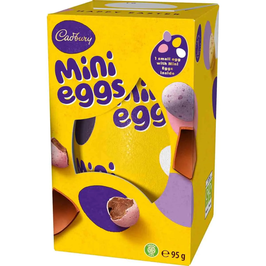 Cadbury Mini Eggs Chocolate Egg 95g (Pack of 3) "A symphony of flavors" Delicious And Tasty For All Occasions