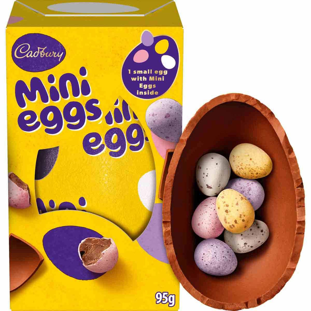 Cadbury Mini Eggs Chocolate Egg 95g (Pack of 3) "A symphony of flavors" Delicious And Tasty For All Occasions