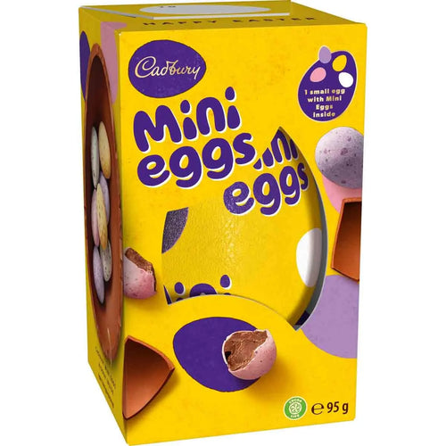 Cadbury Mini Eggs Chocolate Egg 95g (Pack of 6) 