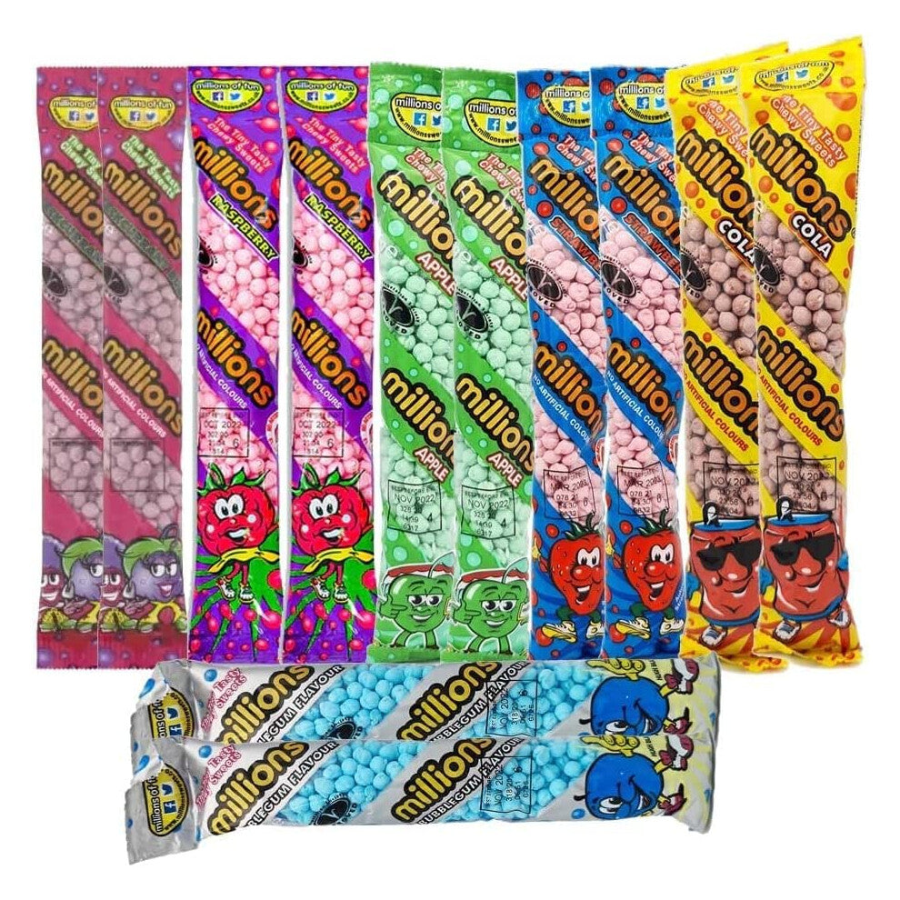 Millions Mix 12 Sweet Gift Selection Hamper Delicious Tasty And Treaty