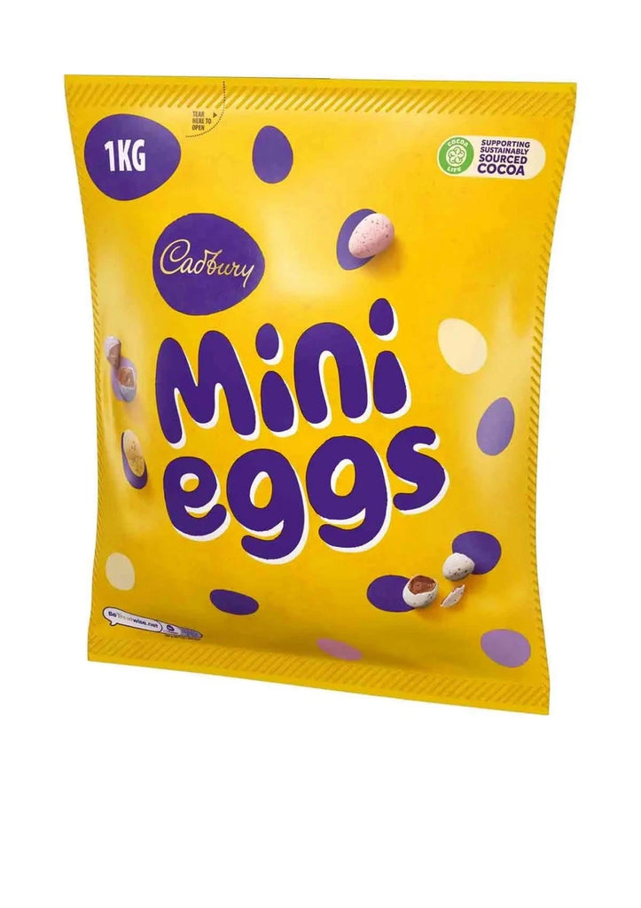 Cadbury Chocolate Mini Eggs 1kg Bag Best Gift for Easter