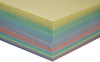 40 PASTEL COLOUR 5" x 7" BLANK CARDS 225gsm & ENVELOPES 80gsm CARD MAKING 2307