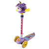 Scooter 3 Wheeled Perrycornio Plush Head Scooter For Kids -UK Fast Delivery