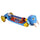 Scooter 3-Wheeled Plush Head Draky Scooter for Kids Foldable Scooter UK Fast Delivery