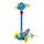 Scooter 3-Wheeled Plush Head Draky Scooter for Kids Foldable Scooter UK Fast Delivery