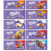 Milka Assorted Chocolates Variety Pack (20 Assorted Chocolates) Tasty And Twisty Treat Gift Hamper For Birthday,Christmas