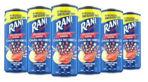 Rani Float Strawberry Fruit Drink with Chunks 240ml (Pack of 24) Delicoius And Tasty