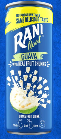 Rani Guava Fruit Drink With Chunks Fruit Drink 240ml (Pack of 24) Delicoius And Tasty